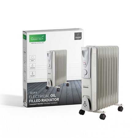 GREEN TECH Elektricni uljni radijator 2000W GH-29-9