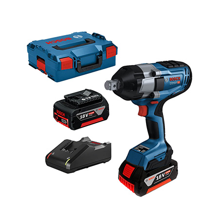 Bosch GDS 18V-1050H, 2x5.0Ah Aku udarni stezač