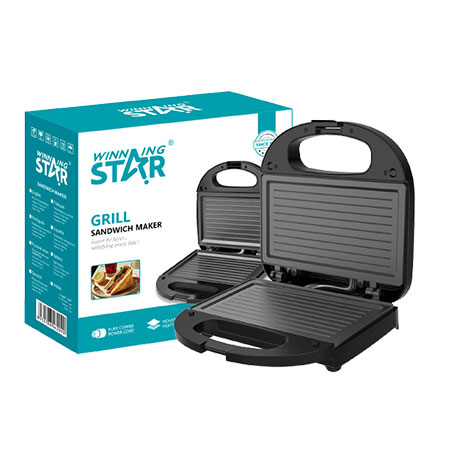 Sendvič aparat Winning Star ST-9370-T, 750W, gril ploča