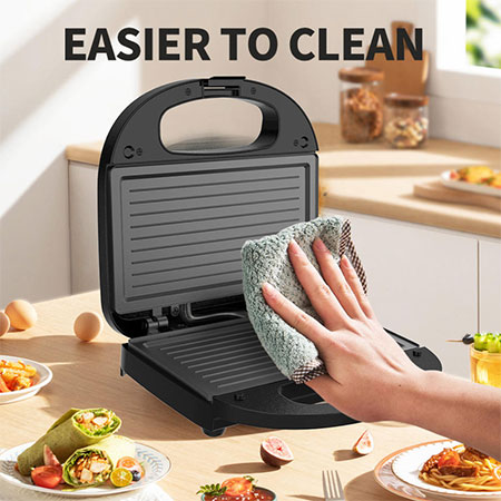 Sendvič aparat Winning Star ST-9370-T, 750W, gril ploča - Slika 3