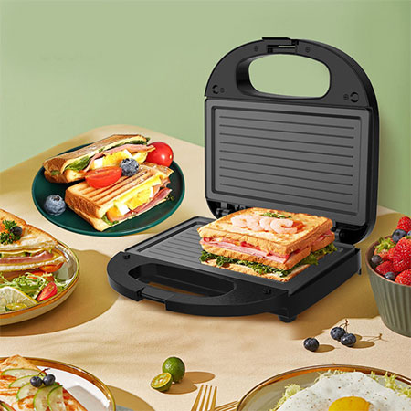 Sendvič aparat Winning Star ST-9370-T, 750W, gril ploča - Slika 4