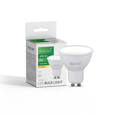 Led sijalica 5W/GU10/3000K LB-1004 Green Tech
