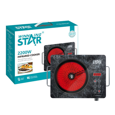 Keramička ploča za kuhanje Winning Star ST-9679, 2200W, infracrvena