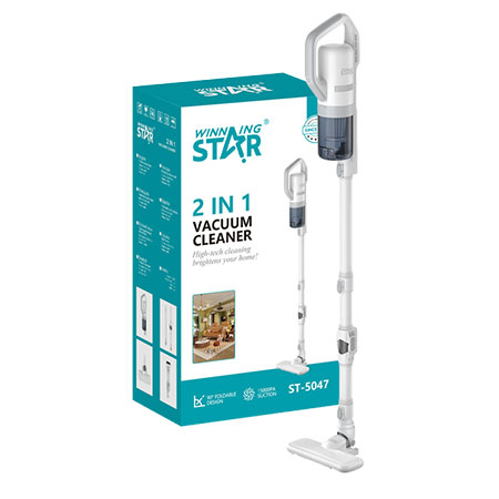 Usisavač Winning Star ST-5047, 0.5L, 450W, 2 u 1, štapni, sklopivi, žični