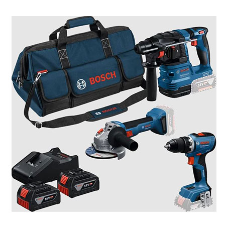 Bosch Kombo set 3 alata GSR+ GBH+ GWS+ Torba 0615A50094
