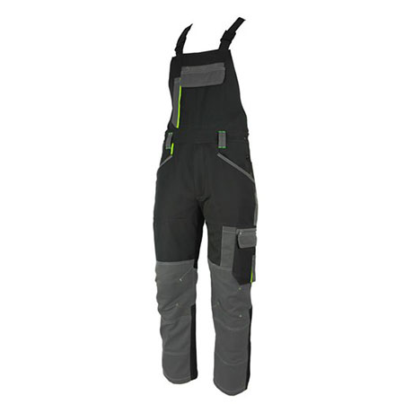 Radne hlace treger BERGEN FLEX Crne (Lacuna)